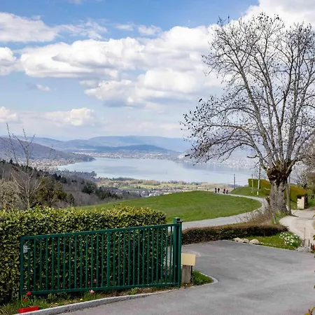 Lac d'Annecy Chalet: Mountain View Retreat with Terrace and Garden Saint-Jorioz Exterior photo